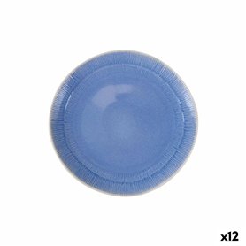 Assiette plate La Mediterránea Calobra Bleu (12 Unités)