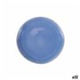 Assiette plate La Mediterránea Calobra Bleu (12 Unités)