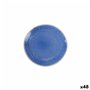 Assiette à dessert La Mediterránea Calobra Bleu (48 Unités)