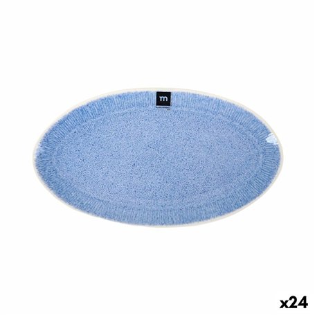 Plat à Gratin La Mediterránea Calobra Bleu 31 x 17,5 cm (24 Unités)