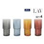 Set de Verres LAV HLN376PFT.61 4 Pièces (6 Unités)