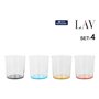Verre à bière LAV BDG386PBT.60 4 Pièces (6 Unités)