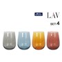 Set de Verres LAV GAIA 4 Pièces (6 Unités)