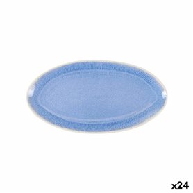 Plat à Gratin La Mediterránea Calobra Bleu 26,5 x 14 cm (24 Unités)
