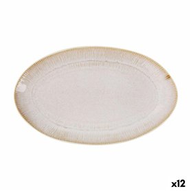Plat à Gratin La Mediterránea Calobra 34,1 x 20,7 cm (12 Unités)