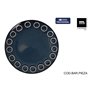 Assiette plate La Mediterránea Almudena Bleu (12 Unités)