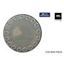 Assiette plate La Mediterránea Almudena Gris (12 Unités)