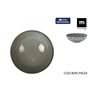 Assiette plate La Mediterránea Almudena Gris (24 Unités)