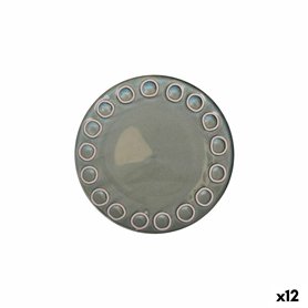 Assiette plate La Mediterránea Almudena Gris (12 Unités)