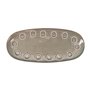 Plat à Gratin La Mediterránea Almudena Gris Oblongue 29 x 13,5 x 2,4 cm (24 Unités)