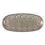 Plat à Gratin La Mediterránea Almudena Gris Oblongue 33 x 14,8 x 2,7 cm (12 Unités)