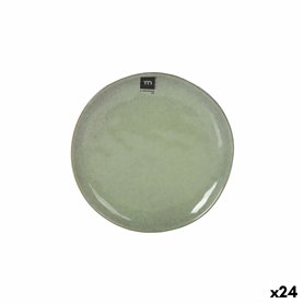 Assiette plate La Mediterránea Macarella green Ø 20,5 cm (24 Unités)