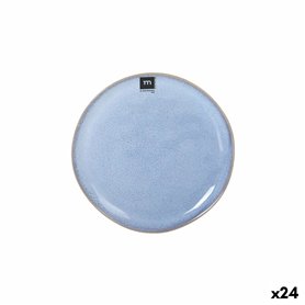 Assiette plate La Mediterránea Macarella blue Ø 20,5 cm (24 Unités)