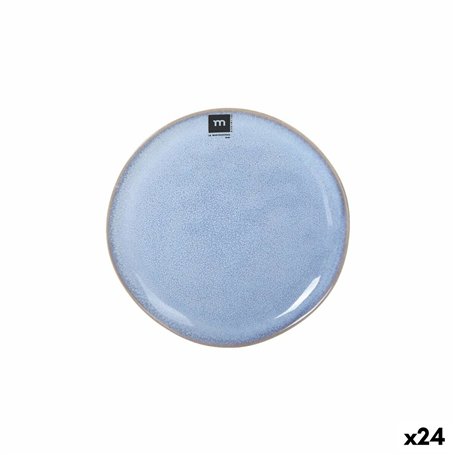 Assiette plate La Mediterránea Macarella blue Ø 20,5 cm (24 Unités)