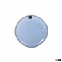Assiette plate La Mediterránea Macarella blue Ø 20,5 cm (24 Unités)