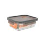 Boîte à lunch hermétique MasterChef Gris Transparent Rectangulaire 1,04 L (6 Unités)