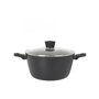 Casserole avec Couvercle MasterChef 28 cm (4 Unités)