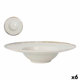 Assiette à pâtes La Mediterránea Albus Ø 28 cm (6 Unités)