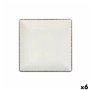 Assiette plate La Mediterránea Anllo 24 x 24 x 2 cm (6 Unités)