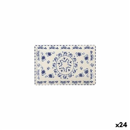 Plat à Gratin La Mediterránea Blur Rectangulaire 20 x 13 x 2 cm (24 Unités)