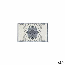 Plat à Gratin La Mediterránea Rosetta Rectangulaire 20 x 13 x 2 cm (24 Unités)