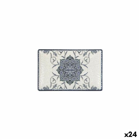 Plat à Gratin La Mediterránea Rosetta Rectangulaire 20 x 13 x 2 cm (24 Unités)