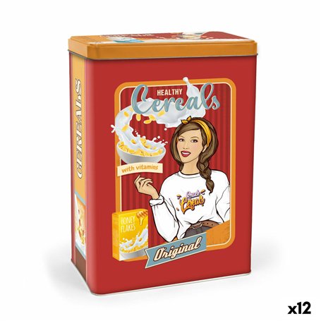 Boîte en métal Quttin CEREALS (12 Unités)