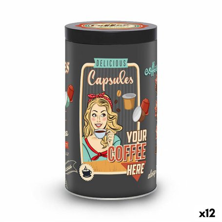 Boîte en métal Quttin Capsules (12 Unités)