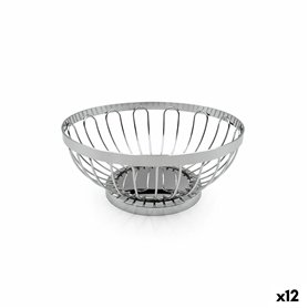 Corbeille à Pain My Bar Argenté Métal 17,5 X 7 CM (12 Unités)