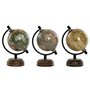Globe terrestre Home ESPRIT Vert Beige Vintage 10 x 8 x 14 cm (3 Unités)
