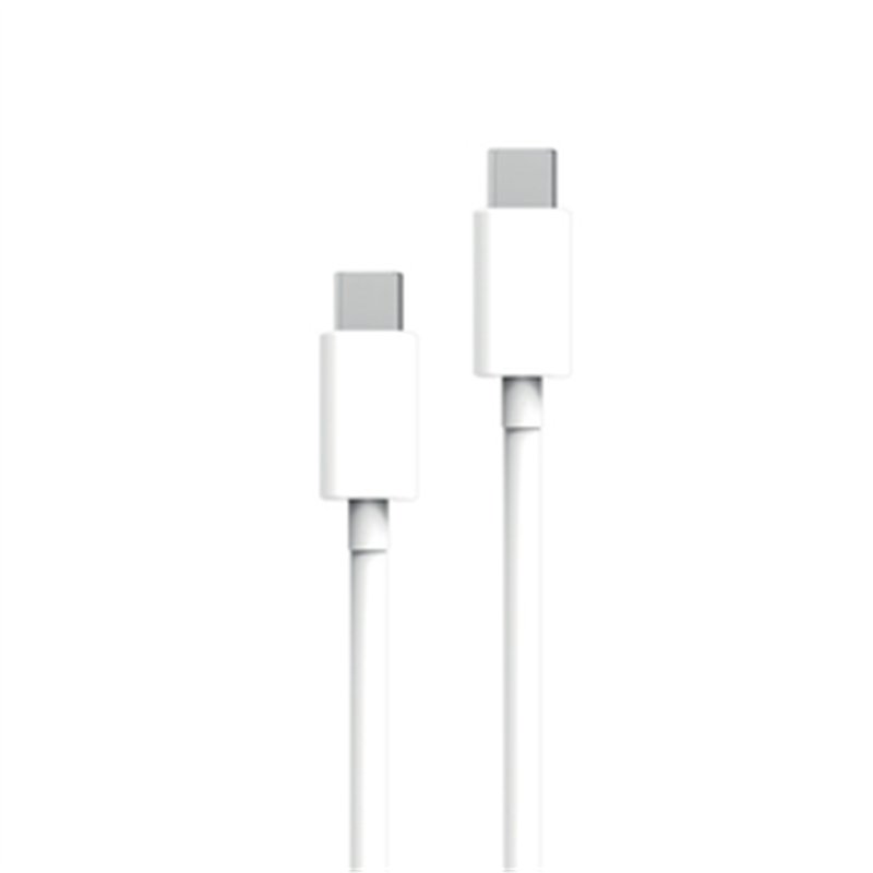 CABLE USB-C USB-C 0,5M BLANC