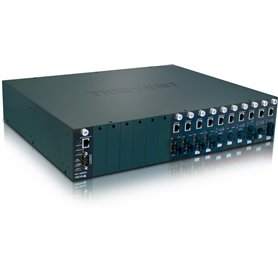 TRENDnet - Boîtier Système de Conversion FIBRE à 16 Baies, TFC-1600