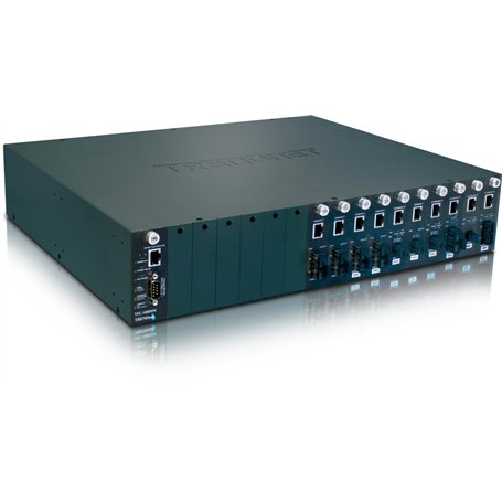 TRENDnet - Boîtier Système de Conversion FIBRE à 16 Baies, TFC-1600