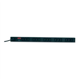 APC Bandeau de prises - AP9568 - Distribution d'alimentation (simple, zéro unité, 10 A, 230 V, 15 Sorties C13; IEC C14)
