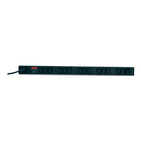 APC Bandeau de prises - AP9568 - Distribution d'alimentation (simple, zéro unité, 10 A, 230 V, 15 Sorties C13; IEC C14)