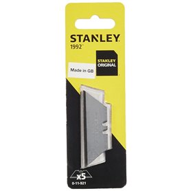 Stanley 0-11-921 Lame de couteau 1992 sans trou Carte 5 Lames