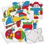Quercetti - 4195 Fantacolor Junior Basic Mosaïques pour le premier âge