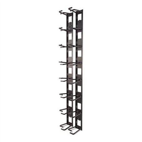 APC Panneau de gestion de câbles sur rack (vertical) Noir AR8442