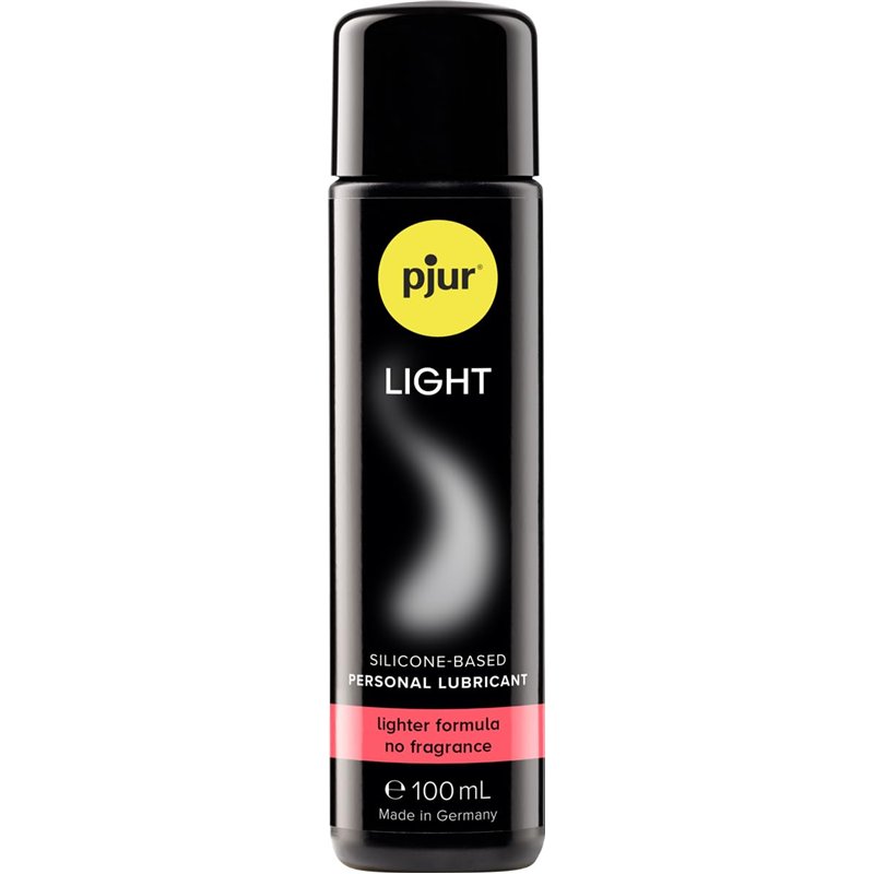 pjur LIGHT - Gel lubrifiant et de massage à base de silicone - Formule légère pour une lubrification extra longue durée (100ml)