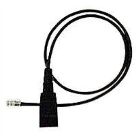 Jabra Câble droit avec QD 0,5 m - 4P plug: m-,r,r,m+ - Polarité P0 Std