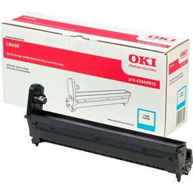 Tambour d’imagerie OKI 43449015 LED, couleur cyan