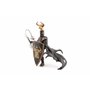 Papo - Figurine Maître des Armes avec Cimier Taureau, Héros du Monde Médiéval, Jouet enfant dès 3 Ans - Immersion dans l'Âge des