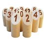 Mölkky - 52501 - Jeu de Plein Air - Mölkky version luxe 2 à 10 joueurs