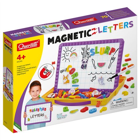 Quercetti - 5241 Tableau Magnétique Letters Loisir Créatif