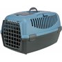 TRIXIE 39832 Box de transport Capri 3, S : 40 × 38 × 61 cm, gris foncé/bleu