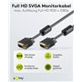 Wentronic 68140-GB Câble 20 m Noir