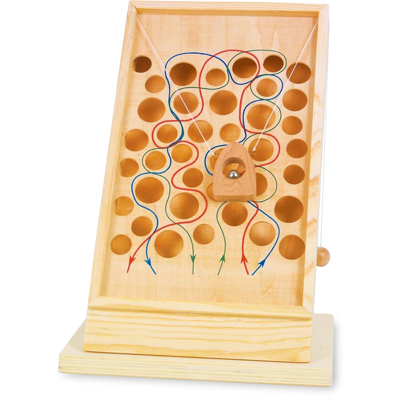 Small Foot Sentier à parcourir en Bois, Jouet de motricité pour la Table, pour Enfants à partir de 3 Ans, 4603