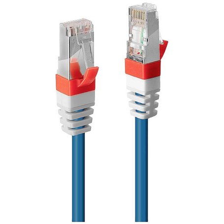 Lindy 45380 Câble patch cat.6 (A) S/FTP PIMF Premium 10 Gbit sans halogène 15 m Bleu