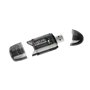 LogiLink CR0007 Lecteur de carte USB 2.0 SD/SDHC/MMC/RS-MMC Noir