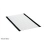 Franke Kitchen Systems Roll-UP Mat ESCURRIDOR INOX 468x420 KB-36RM, Acier Inoxydable